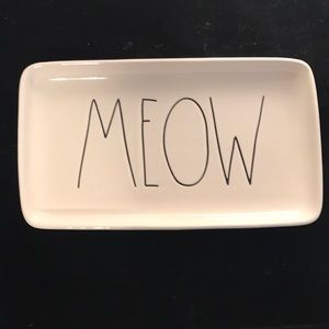 Rae Dunn "MEOW" Plate/Platter